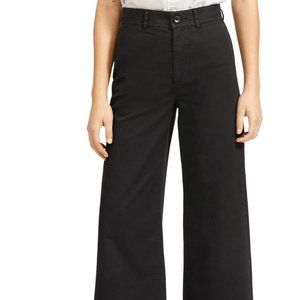 Everlane Lightweight Wide Leg Chino Pants - Black